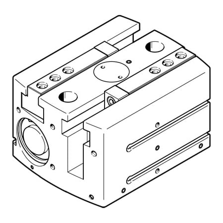 Festo Parallel Gripper HGPL-40-40-A-B HGPL-40-40-A-B